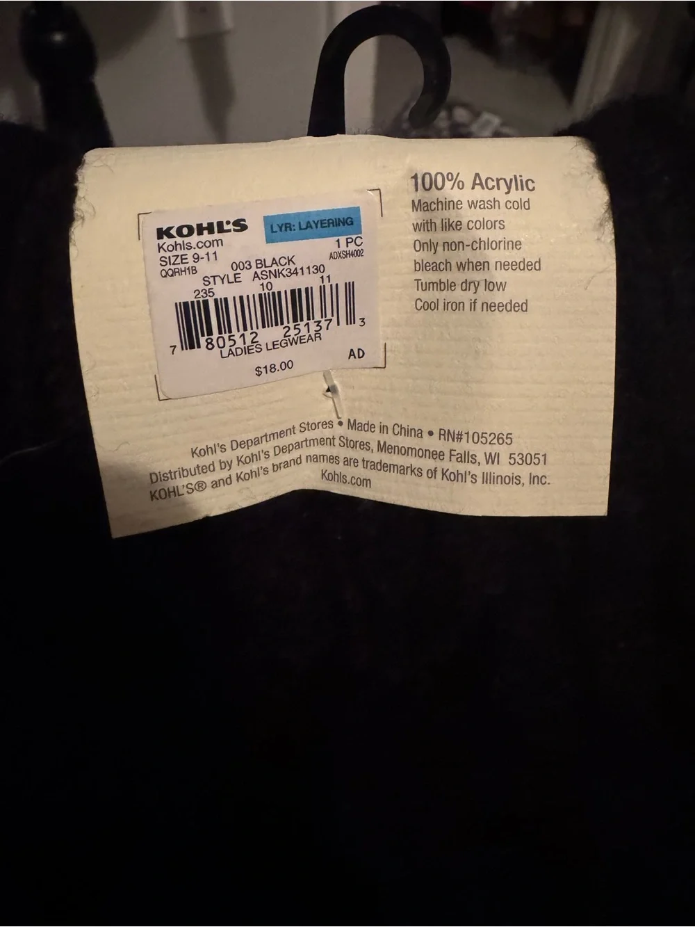 NWT women’s Black Leg Warmers